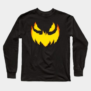 Halloween Flamming Jack Long Sleeve T-Shirt